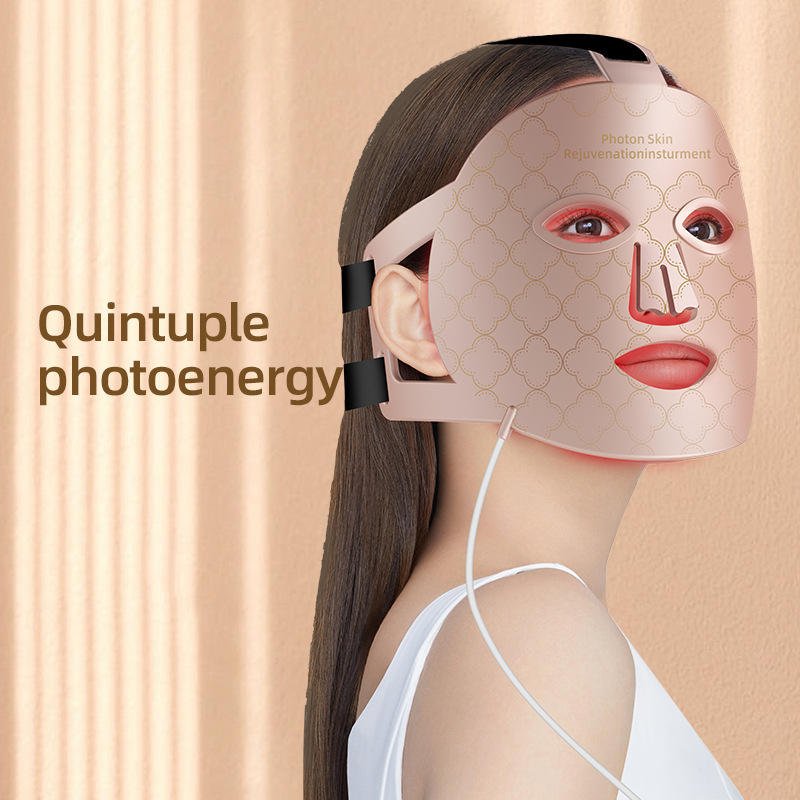 8 Colors Skin Care Face Masking Beauty Led Silicone Mask Infrared Red Light Therapy Led Face Mask - Shop PiecebyPiece
