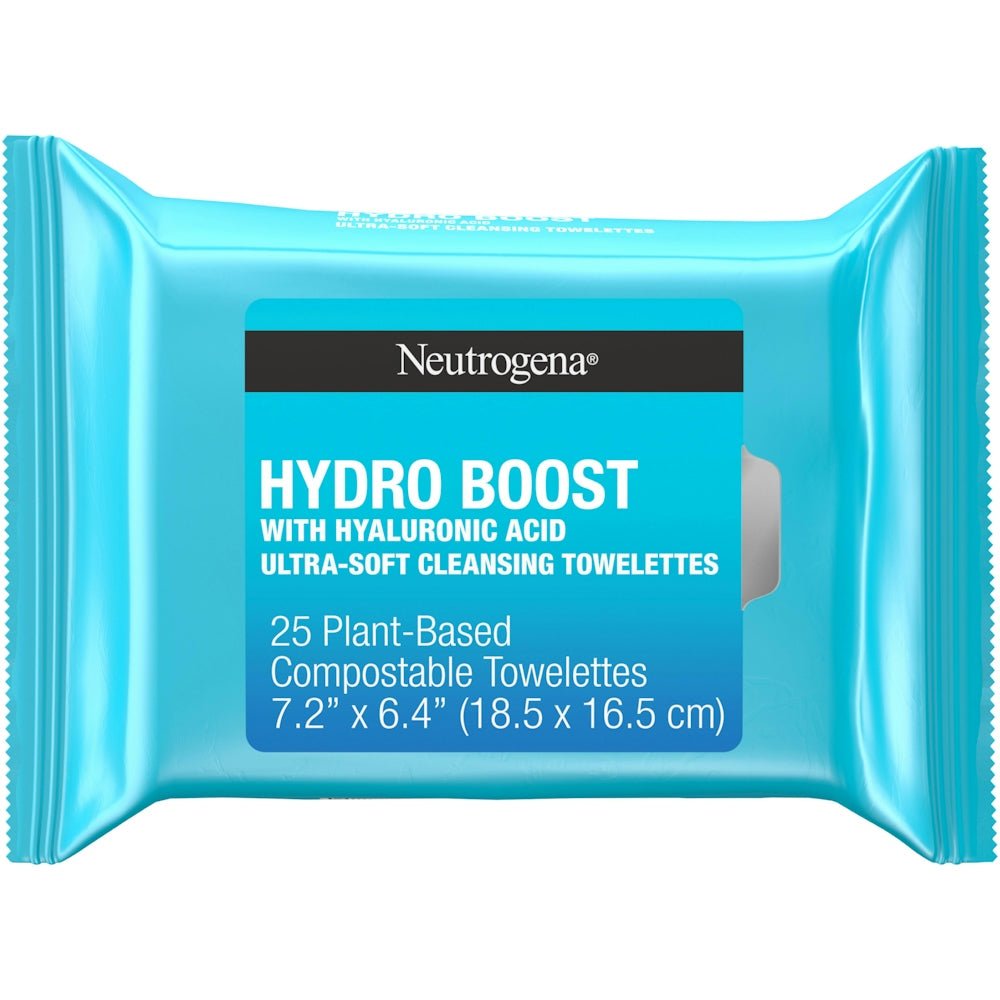 Neutrogena Hydro Boost Face Cleansing & Makeup Remover Wipes - Shop PiecebyPiece
