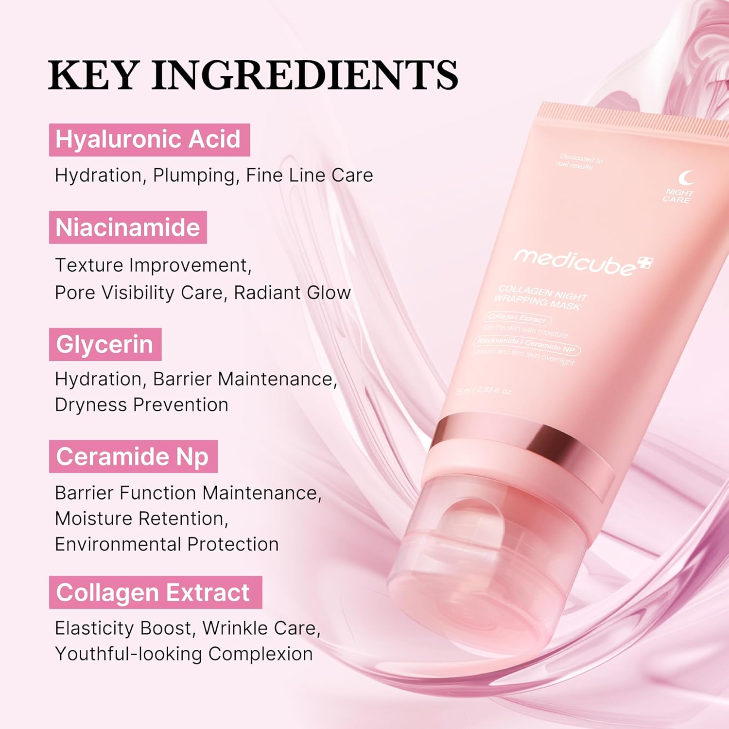 Medicube Collagen Night Wrapping Mask - Shop PiecebyPiece