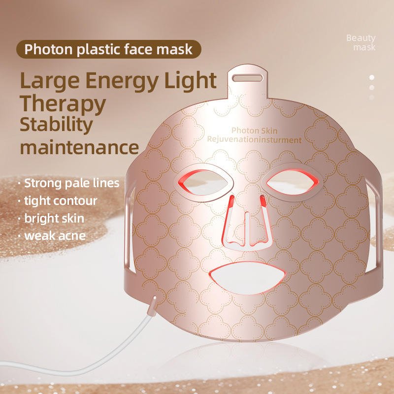 8 Colors Skin Care Face Masking Beauty Led Silicone Mask Infrared Red Light Therapy Led Face Mask - Shop PiecebyPiece