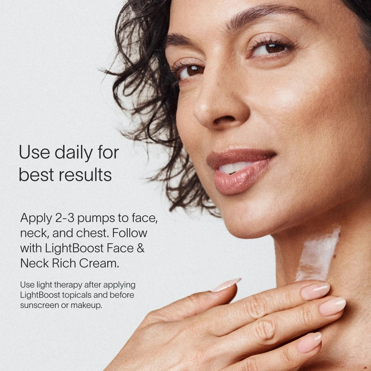 Light Therapy Boosting Face & Neck Serum - Shop PiecebyPiece