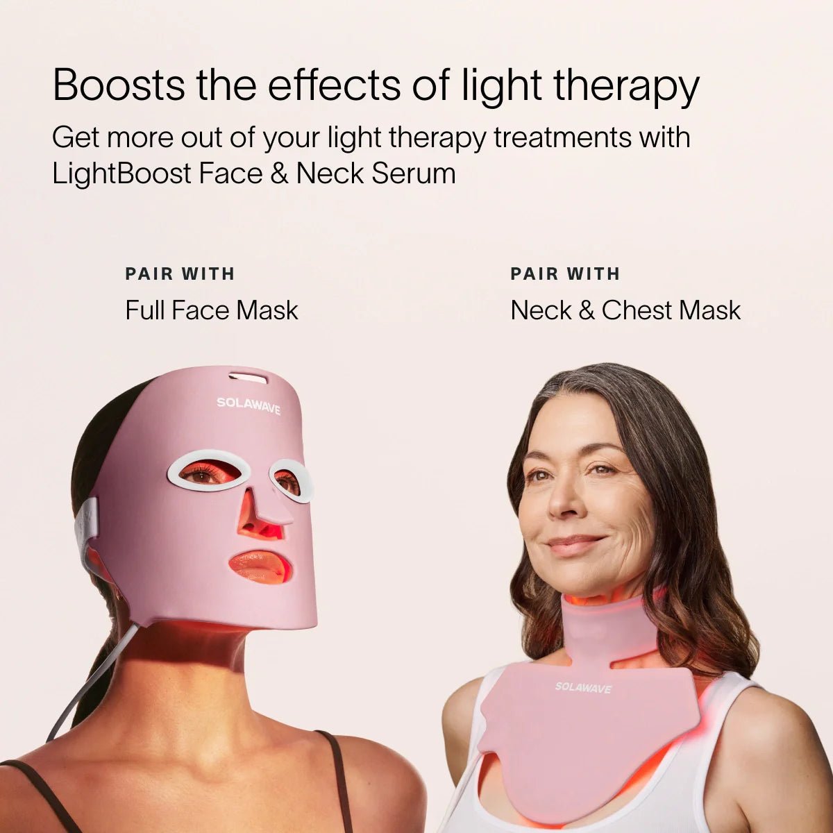 Light Therapy Boosting Face & Neck Serum - Shop PiecebyPiece